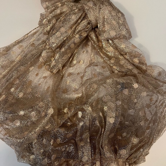 Blumarine BOW NECK ASHEER BLOUSE - Picture 4 of 6